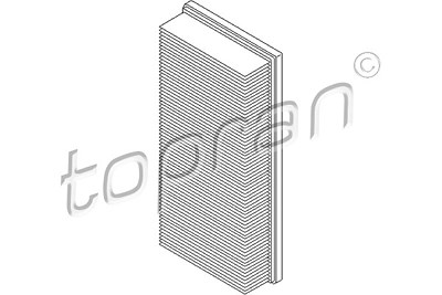 Topran Luftfilter [Hersteller-Nr. 400313] für Mercedes-Benz von TOPRAN