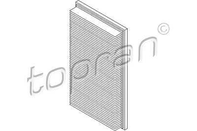 Topran Luftfilter [Hersteller-Nr. 201662] für Opel von TOPRAN