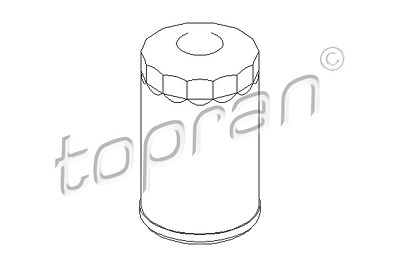 Topran Ölfilter [Hersteller-Nr. 300092] für Ford von TOPRAN
