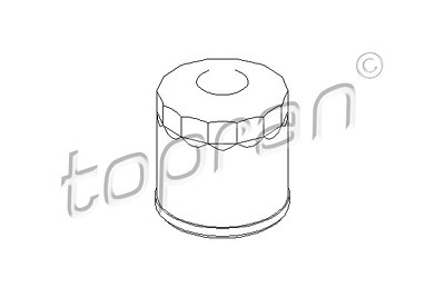 Topran Ölfilter [Hersteller-Nr. 207483] für Nissan, Opel, Vauxhall von TOPRAN