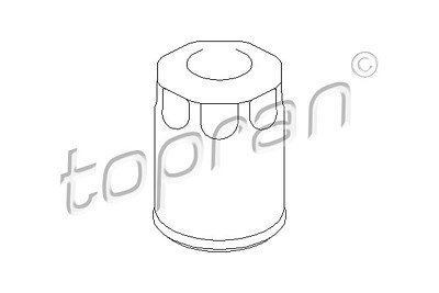 Topran Ölfilter [Hersteller-Nr. 201305] für Opel von TOPRAN