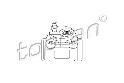 Topran Radbremszylinder [Hersteller-Nr. 720261] für Citroën, Peugeot von TOPRAN