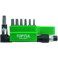 Schraubendreherklingenset 1/4" TOPTUL GAAL0801 von Toptul