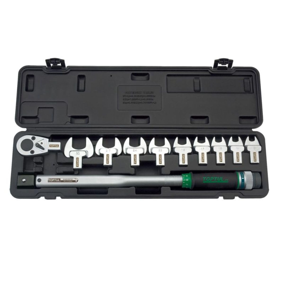 Drehmomentschlüssel TOPTUL 1/2" 40-210Nm Schraubenschlüssel Maulschlüssel Drehmomentschlüssel TOPTUL 1/2" 40-210Nm Schraubenschlüssel Maulschlüssel von TOPTUL