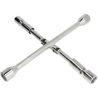 Klapp-Radkreuzschlüssel TOPTUL 17, 19, 21, 22 mm (Länge: 400mm) von Toptul