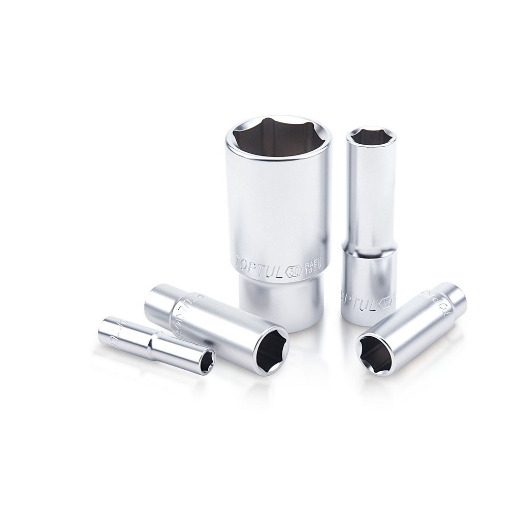 Sechskantnuss TOPTUL 1/2 zoll 15 mm 6-kant lang Sechskantnuss TOPTUL 1/2 zoll 15 mm 6-kant lang von TOPTUL