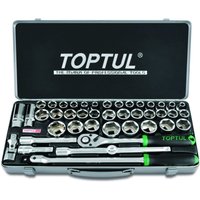 Werkzeugsatz 1/2" TOPTUL GCAD4303 von Toptul