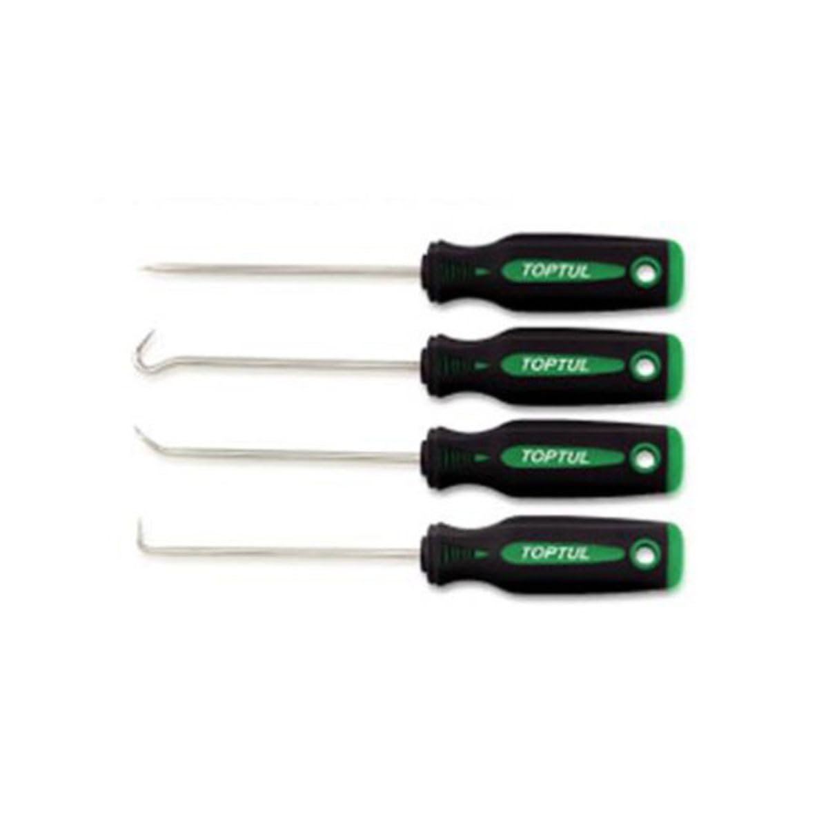 TOPTUL Mini-Haken und Krallengreifer Satz 4 Stück TOPTUL Mini-Haken und Krallengreifer Satz 4 Stück von TOPTUL