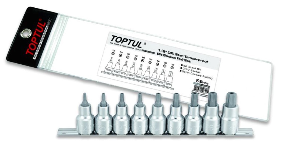 TOPTUL Steckschlüsseleinsatz-Set GAAG0904 TOPTUL Steckschlüsseleinsatz-Set GAAG0904 von TOPTUL