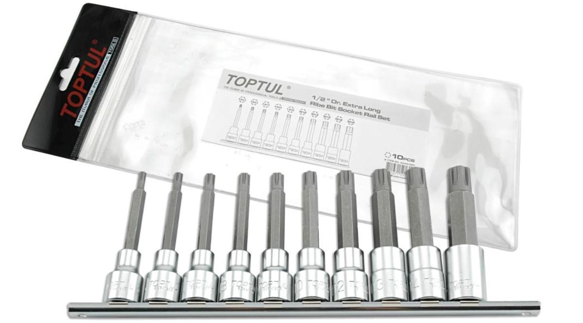 TOPTUL Steckschlüsseleinsatz-Set GAAG1003 von TOPTUL