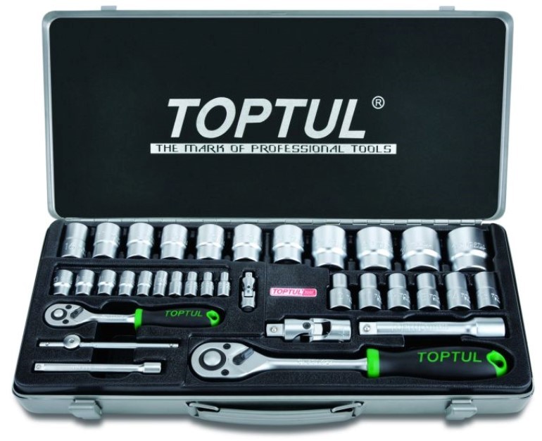 TOPTUL Werkzeugset GCAD3402 Werkzeugsatz,Steckschlüsselsatz,Werkzeug Set,Werkzeug Kit TOPTUL Werkzeugset GCAD3402 Werkzeugsatz,Steckschlüsselsatz,Werkzeug Set,Werkzeug Kit von TOPTUL
