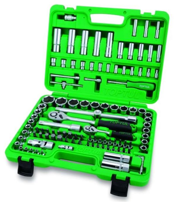TOPTUL Werkzeugset  GCAI108R Werkzeugsatz,Steckschlüsselsatz,Werkzeug Set,Werkzeug Kit von TOPTUL