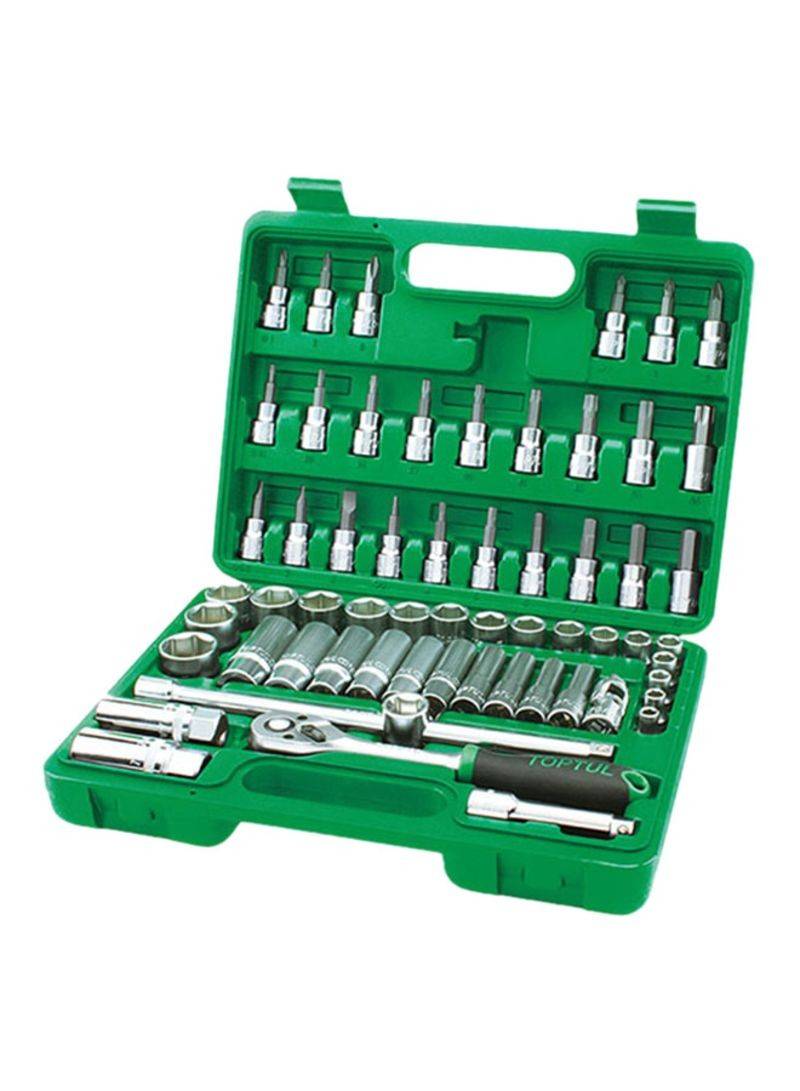 TOPTUL Werkzeugset GCAI6002 Werkzeugsatz,Steckschlüsselsatz,Werkzeug Set,Werkzeug Kit von TOPTUL