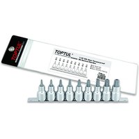 TORX Stecknusssatz TOPTUL 1/2 zoll 9Stk T20 T25 T27 T30 T40 T45 T50 T55 T60 TORX Stecknusssatz TOPTUL 1/2 zoll 9Stk T20 T25 T27 T30 T40 T45 T50 T55 T60 von Toptul