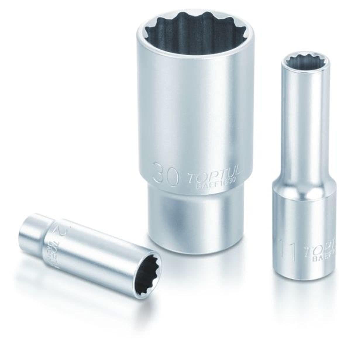 Zwölfkantnuss 1/2 zoll TOPTUL 19 mm 12-kant lang Zwölfkantnuss 1/2 zoll TOPTUL 19 mm 12-kant lang von TOPTUL