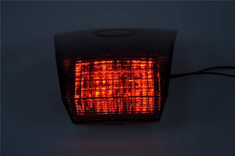TOPZONE LED-Rücklicht + Blinker-Funktion passend für -B-M-W 1999–2006 R 1150 R, 1999–2007 R 850 R, 2004–2006 HP2 Enduro, 2006–2008 HP2 Megamoto (transparent, LED + Blinker) von TOPZONE