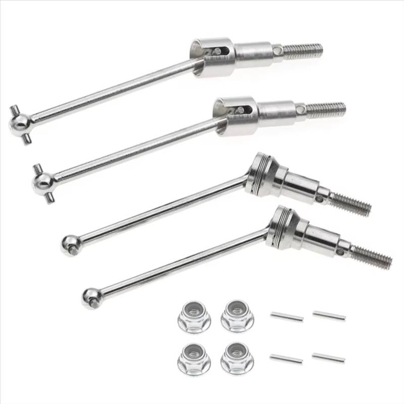 TOQPCZA Für HBX 16889 16889A 16890 16890A SG1601 SG1602 1/16 RC Auto Upgrade Teile Metall Vorne Und Hinten Antriebswelle CVD RC-Differentialbecher von TOQPCZA
