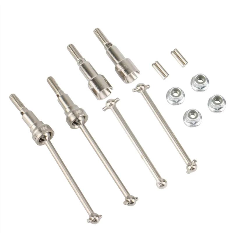TOQPCZA Für Haiboxing Für Hbx 16889 16889a 16890 16890a Sg1601 Sg1602 1/16 Rc Auto Upgrade Teile Metall Vorne Hinten Antriebswelle RC-Differentialbecher von TOQPCZA