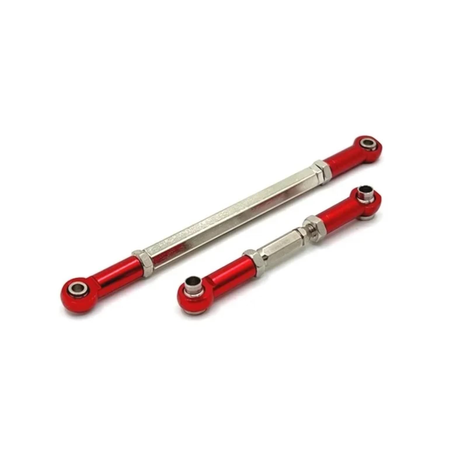 TOQPCZA Für MN D90 Für MN-90 MN99S RC Auto Upgrades Teile 370 Motor 2 Für Geschwindigkeit Getriebe Mit Stahl Getriebe Antriebswelle RC Autoteile(Red) von TOQPCZA