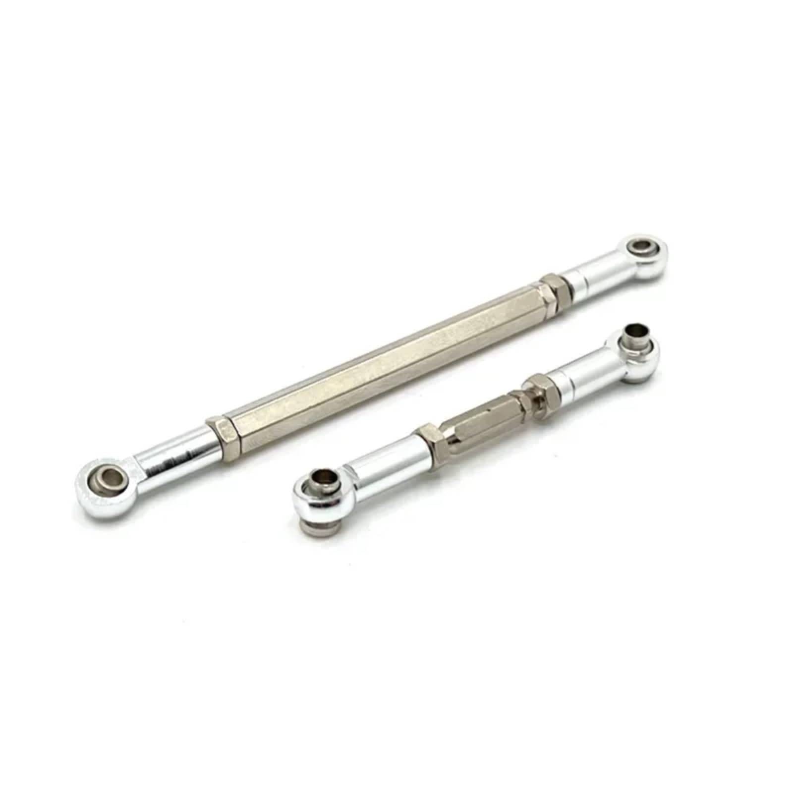 TOQPCZA Für MN D90 Für MN-90 MN99S RC Auto Upgrades Teile 370 Motor 2 Für Geschwindigkeit Getriebe Mit Stahl Getriebe Antriebswelle RC Autoteile(Silver) von TOQPCZA