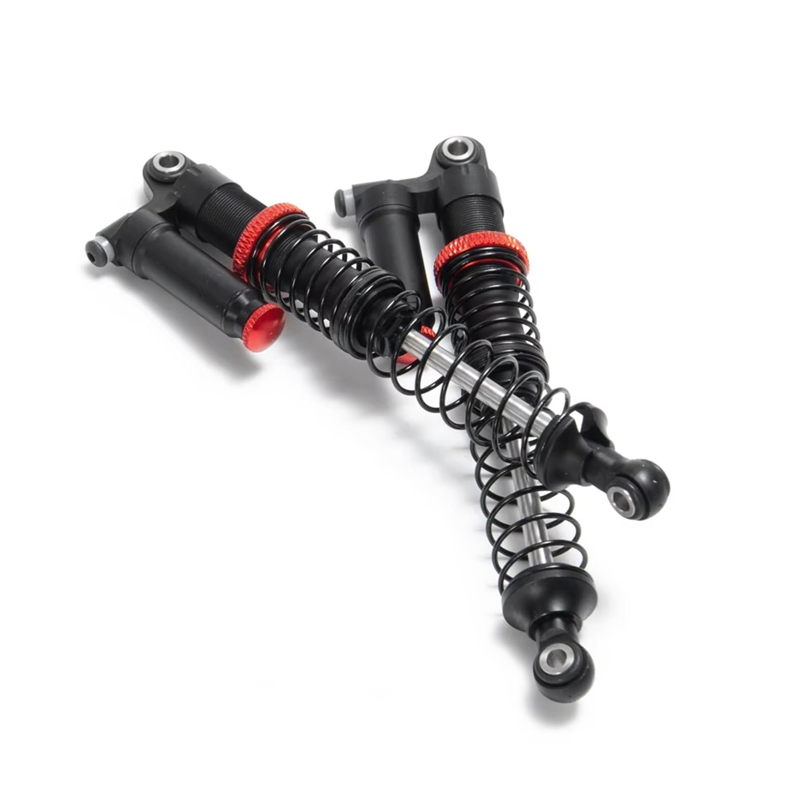 TOQPCZA Für SCX10 Für Axial 90046 1/10 2 Stücke 90mm/100mm/110mm/120mm Metall Aluminium Huckepack Stoßdämpfer RC Auto Teile Upgrade Ersatz Und Verwendung Rc SpezialstoßDäMpfer(100mm) von TOQPCZA