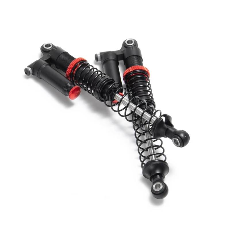 TOQPCZA Für SCX10 Für Axial 90046 1/10 2 Stücke 90mm/100mm/110mm/120mm Metall Aluminium Huckepack Stoßdämpfer RC Auto Teile Upgrade Ersatz Und Verwendung Rc SpezialstoßDäMpfer(100mm) von TOQPCZA
