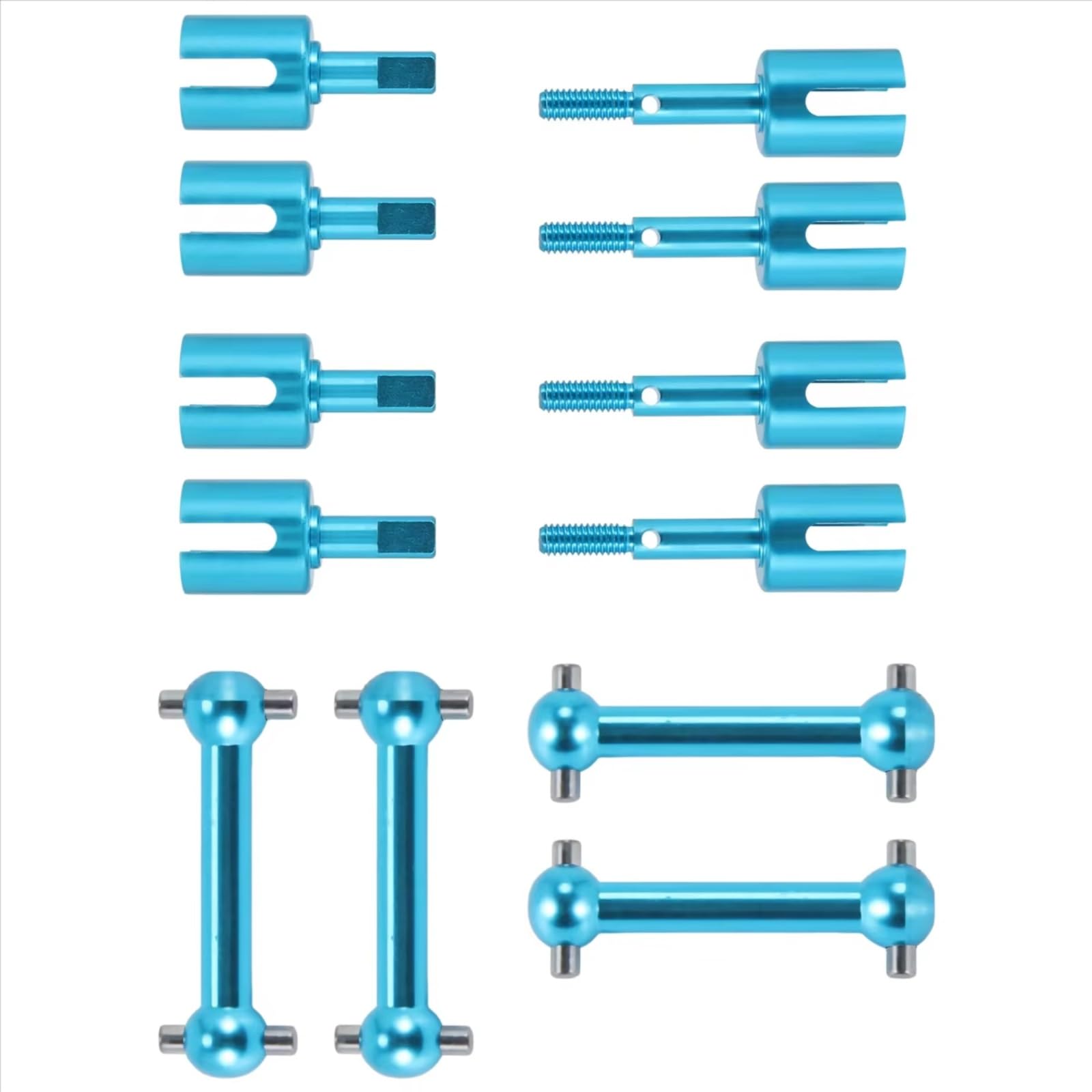 TOQPCZA Für Tamiya Für TT-01 TT01D TT01E Für TT-02 1/10 RC Auto Upgrade Teile Metall Antriebswelle Hund Knochen Diff Cup Joint Set RC-Differentialbecher TOQPCZA Für Tamiya Für TT-01 TT01D TT01E Für TT-02 1/10 RC Auto Upgrade Teile Metall Antriebswelle Hund Knochen Diff Cup Joint Set RC-Differentialbecher von TOQPCZA