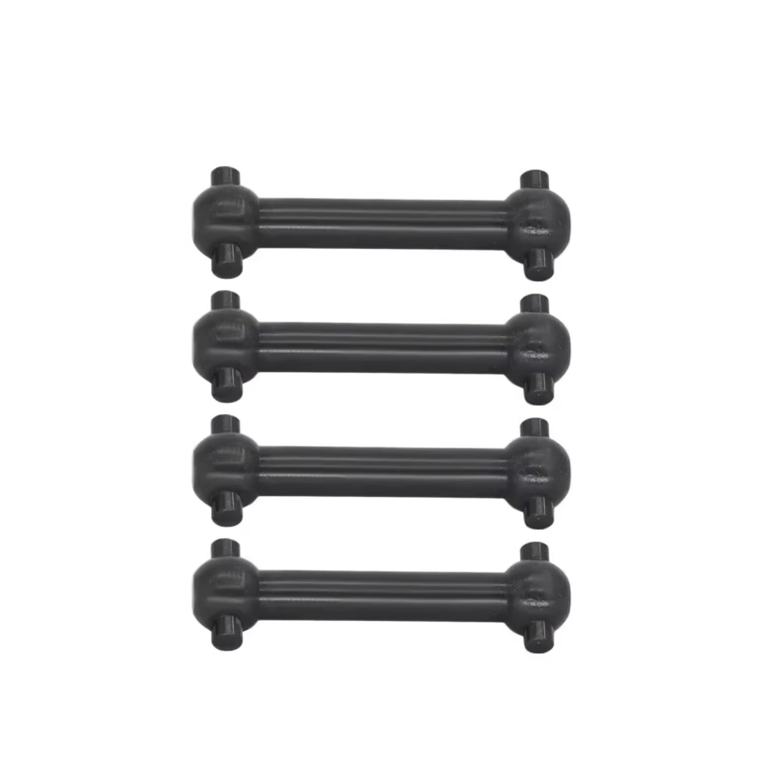 TOQPCZA Für Tamiya Für TT01 Für TT02 1/10 RC Auto Upgrade Teile Stahl Metall Antriebswelle Getriebe Gelenk Tasse Differential Tasse Rad Achse Tasse RC-Differentialbecher(Dogbone) von TOQPCZA