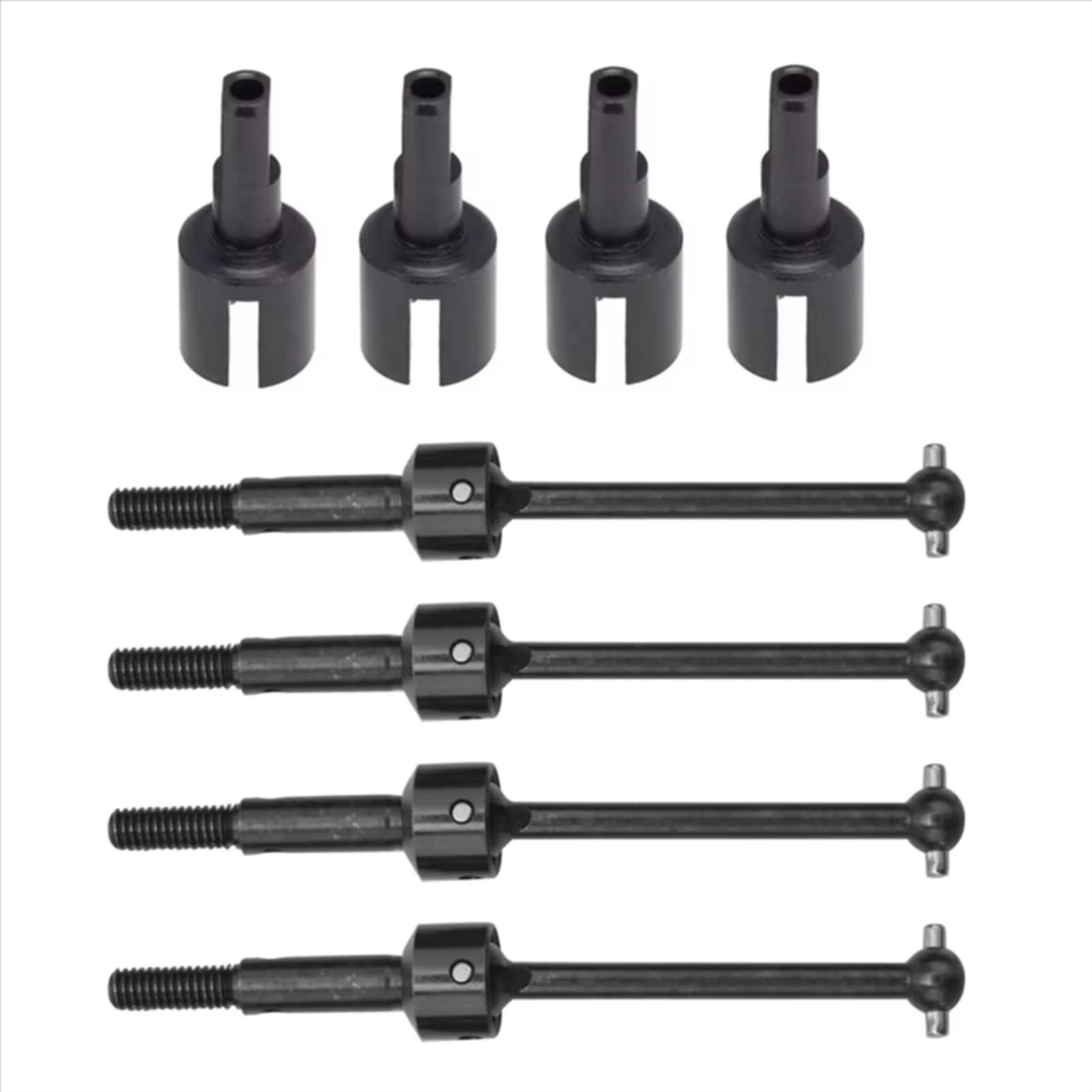 TOQPCZA Für Tamiya Für TT02 Für TT-01 1/10 RC Auto Upgrade Teile 8Pcs Metall Antriebswelle CVD Und Getriebe Joint Cup Differential Cup RC-Differentialbecher TOQPCZA Für Tamiya Für TT02 Für TT-01 1/10 RC Auto Upgrade Teile 8Pcs Metall Antriebswelle CVD Und Getriebe Joint Cup Differential Cup RC-Differentialbecher von TOQPCZA