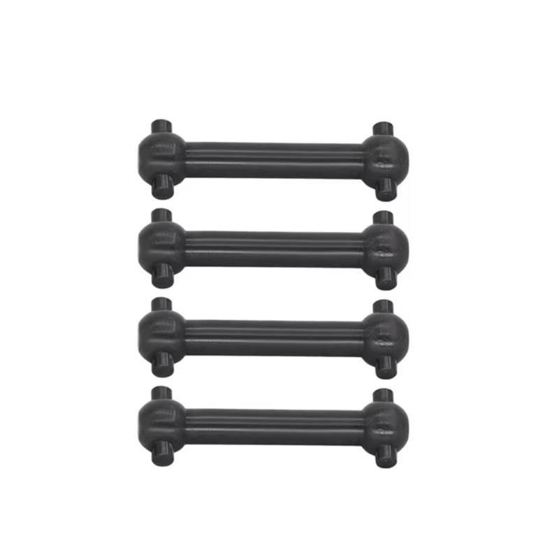 TOQPCZA Für Tamiya Für TT02 Für TT-01 1/10 RC Auto Upgrade Teile Metall Antriebswelle CVD Und Getriebe Joint Cup Differential Cup RC-Differentialbecher(Steel Dog Bones) von TOQPCZA