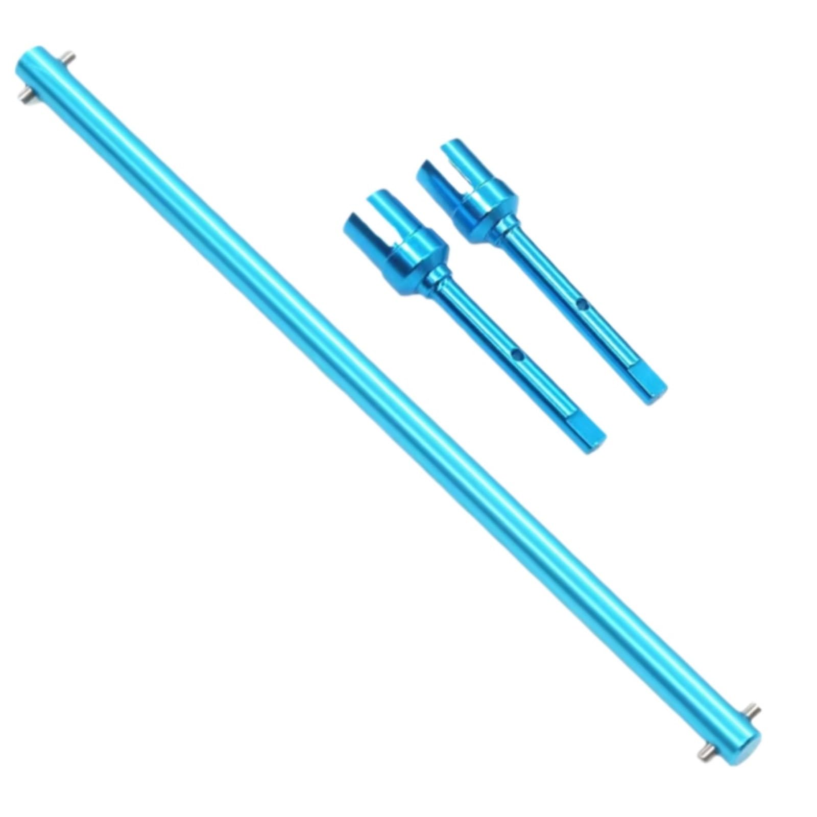 TOQPCZA Für Tamiya Für TT02 Für TT02B RC Auto Teile Zubehör Aluminium Legierung Wichtigsten Übertragung Antriebswelle Joint Cup 54501 54502 RC-Differentialbecher(Blue) von TOQPCZA