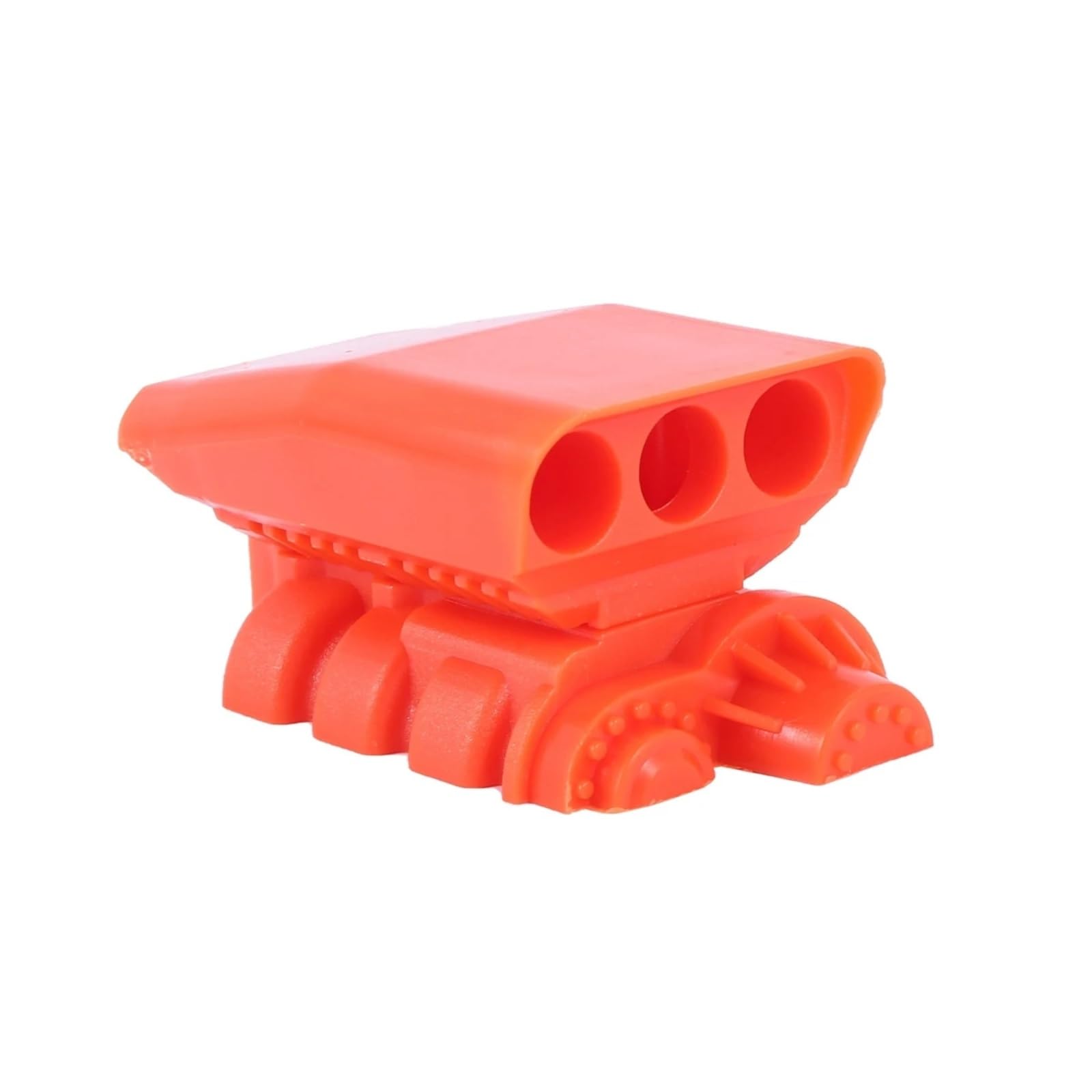 TOQPCZA Für Traxxas Für TRX4 D90 Für Axial Für SCX10 90046 Für Wraith 90018 1/10 RC Crawler Auto Simulation Motor Luft Einlass Kompressor Abdeckung RC Autoteile(Orange) von TOQPCZA