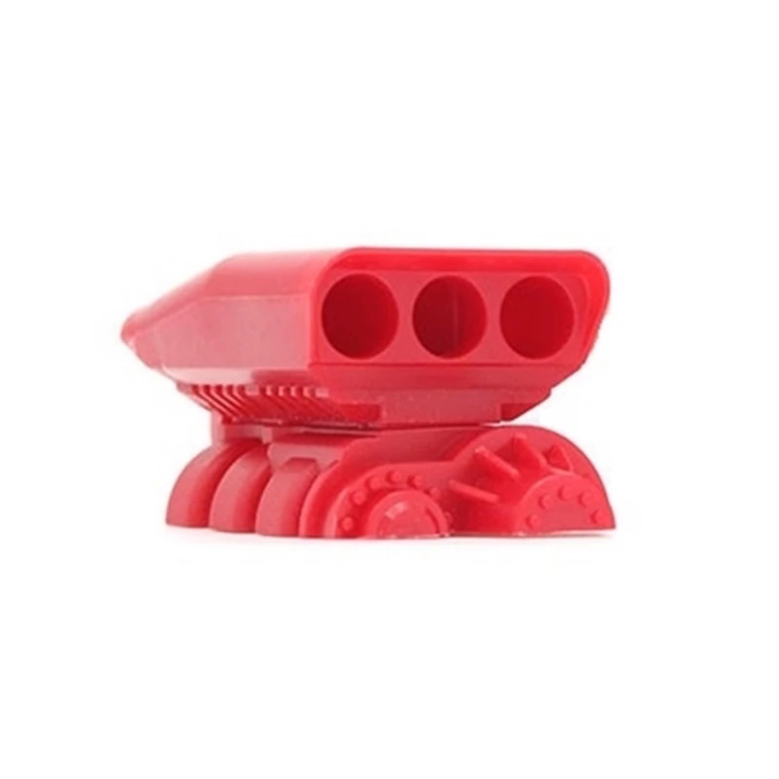 TOQPCZA Für Traxxas Für TRX4 D90 Für Axial Für SCX10 90046 Für Wraith 90018 1/10 RC Crawler Auto Simulation Motor Luft Einlass Kompressor Abdeckung RC Autoteile(Red) von TOQPCZA