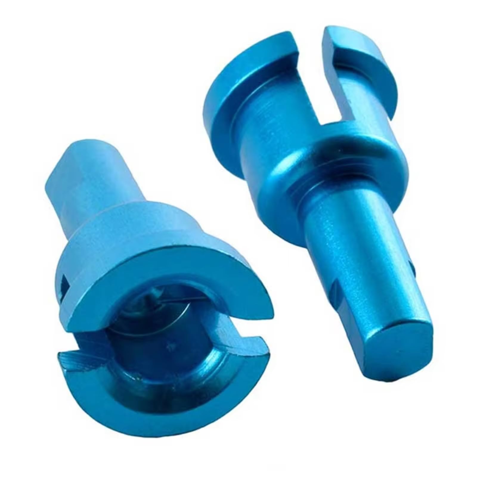 TOQPCZA Für Wltoys A949 A959-B A969 A979 K929 1/18 RC Auto Upgrade Teil 2pc CNC 6061 Metall Differential Tasse Antriebswelle RC-Differentialbecher(Blue) von TOQPCZA