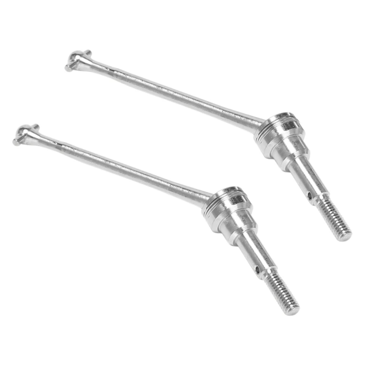 TOQPCZA Für Wltoys Für 12428 12423 12428 1/12 RC Auto Upgrades Teile Zubehör ABC Metall Antriebswelle Antriebswelle CVD 12428-0090 RC Autoteile(Silver) von TOQPCZA
