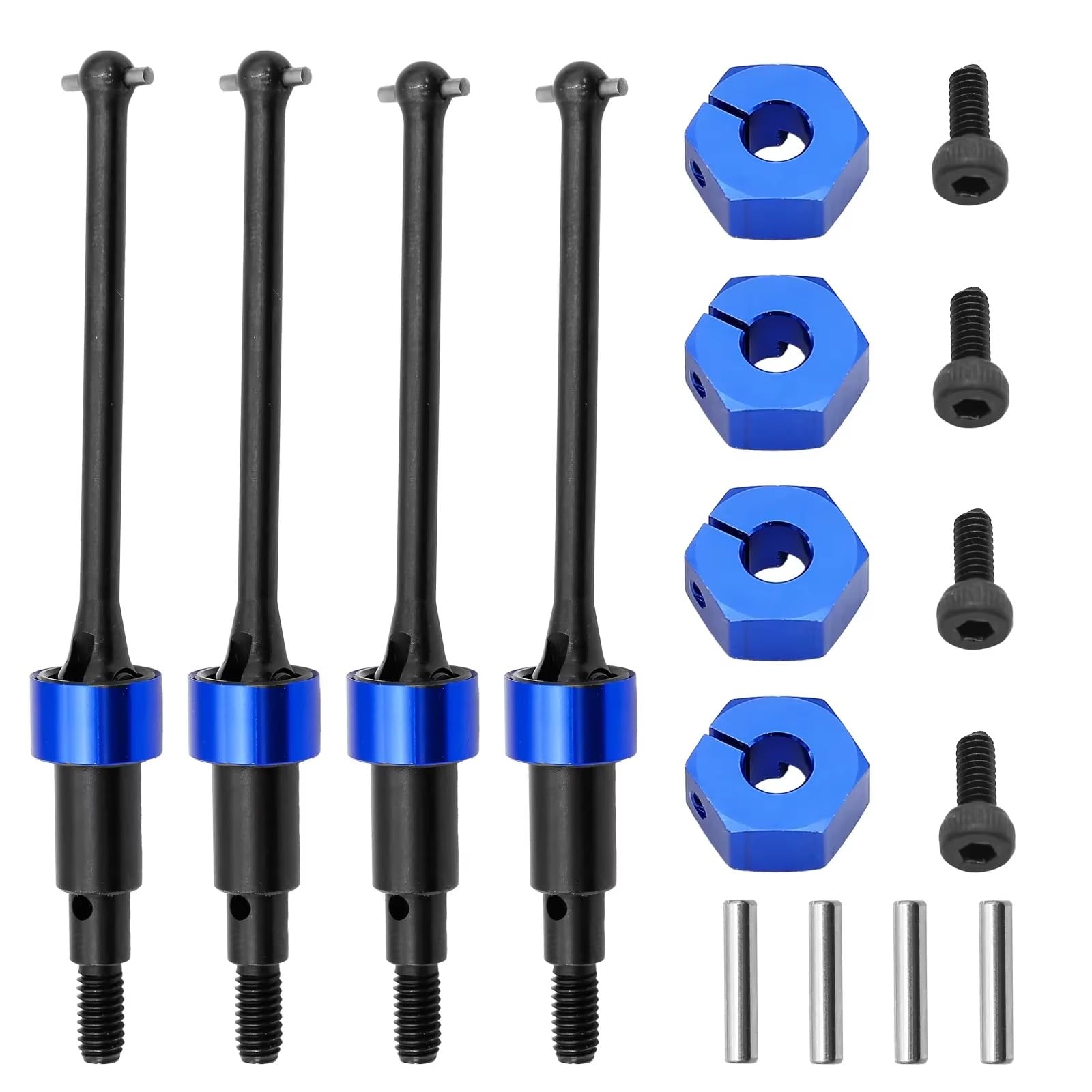 TOQPCZA RC Autoteile Für Arrma 1/18 Für Granit Für Grom Für Typhon 4 Stücke Metall Vordere Und Hintere Antriebswelle CVD Antriebswelle RC Auto Upgrade Teile Zubehör TOQPCZA RC Autoteile Für Arrma 1/18 Für Granit Für Grom Für Typhon 4 Stücke Metall Vordere Und Hintere Antriebswelle CVD Antriebswelle RC Auto Upgrade Teile Zubehör von TOQPCZA
