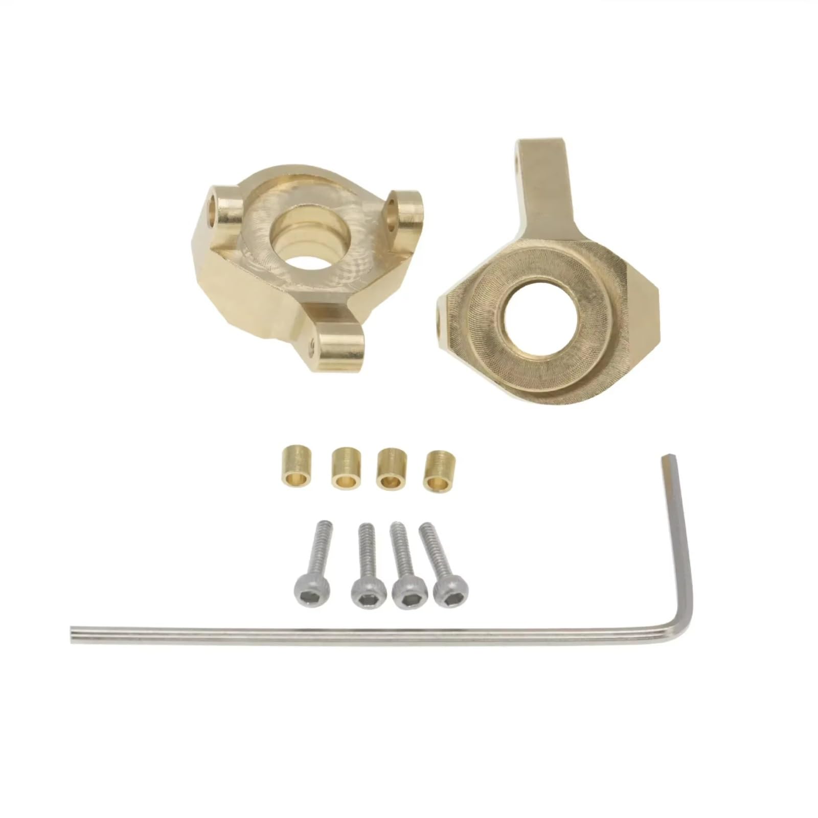 TOQPCZA RC Autoteile Für Axial Für SCX24 90081 1/24 Lenkrad Hex Stoßdämpfer RC Auto Upgrade Teile Zubehör Ersatz(Size2) von TOQPCZA