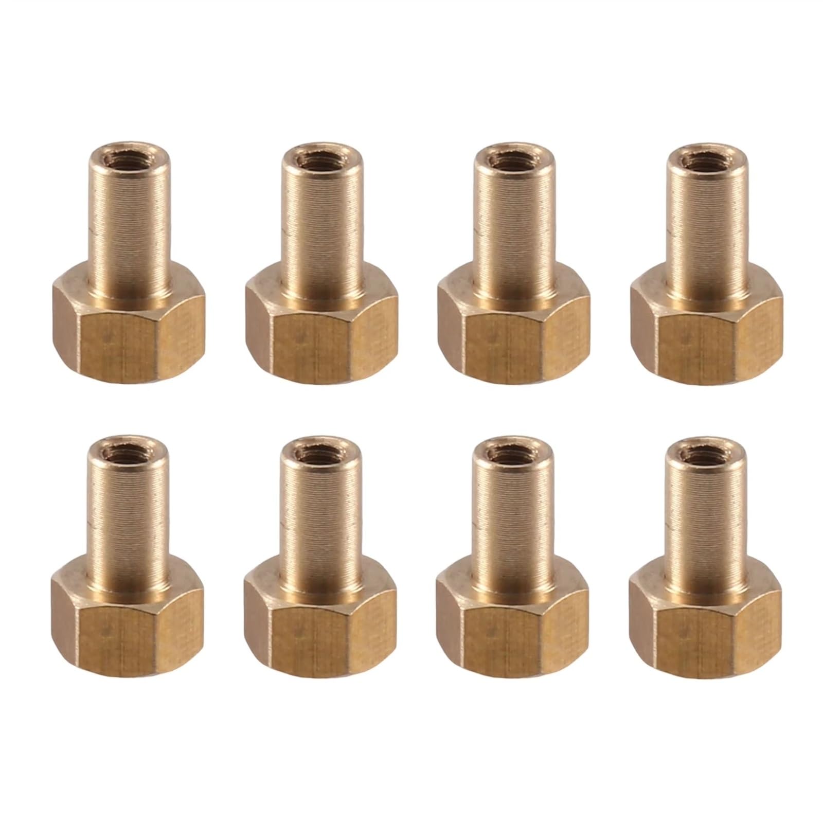 TOQPCZA RC Autoteile Für Axial Für SCX24 AX24 1/24 8PCS 5mm 8mm M2 Lange Radmutter RC Crawler Auto Upgrade Teile Zubehör Ersatzteile(8mm) von TOQPCZA