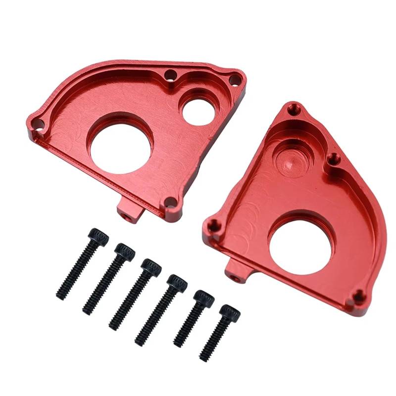 TOQPCZA RC Autoteile Für Axial Für SCX24 Für Gladiator Für Bronco C10 Für JLU Für Deadbolt 1/24 1Pcs Metall Zwischen Übertragung Fall Upgrade Fall(Red) von TOQPCZA
