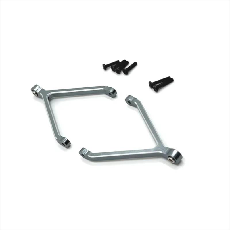 TOQPCZA RC Autoteile Für FMS 1/24 Xiaoqi Für FCX24 Metall Und Umrüstung CNC Prozess Für Chassis Feste Obere Link RC Auto Upgrade Teile Zubehör(Gray) von TOQPCZA
