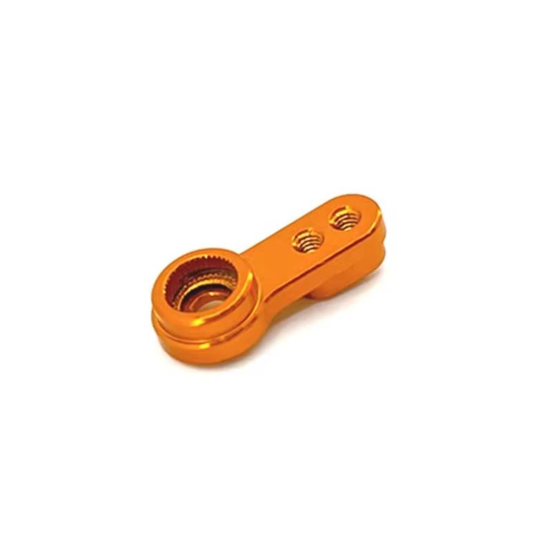 TOQPCZA RC Autoteile Für FMS Für FCX24 Metall Servo Arm Servo Horn 1/24 RC Crawler Auto Upgrade Teile Ersatz Zubehör Fernbedienung Auto Upgrade Teile(Yellow) von TOQPCZA