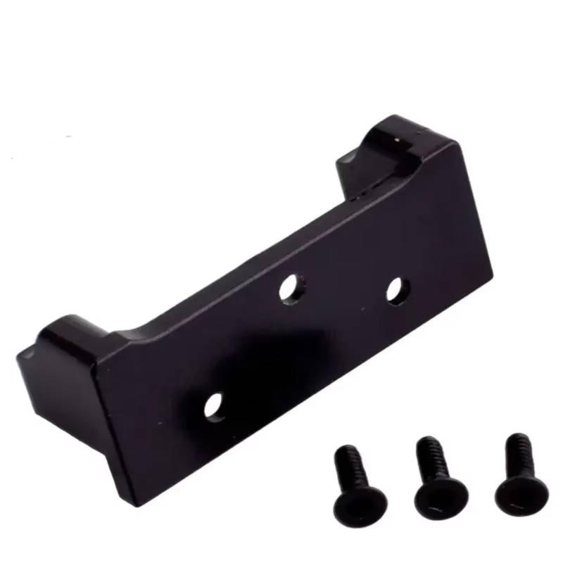 TOQPCZA RC Autoteile Für HBX 2098B 1/24 Metall Servo Halterung RC Auto Upgrades Teile Zubehör Fernbedienung Auto Ersatz Teile(Black) von TOQPCZA