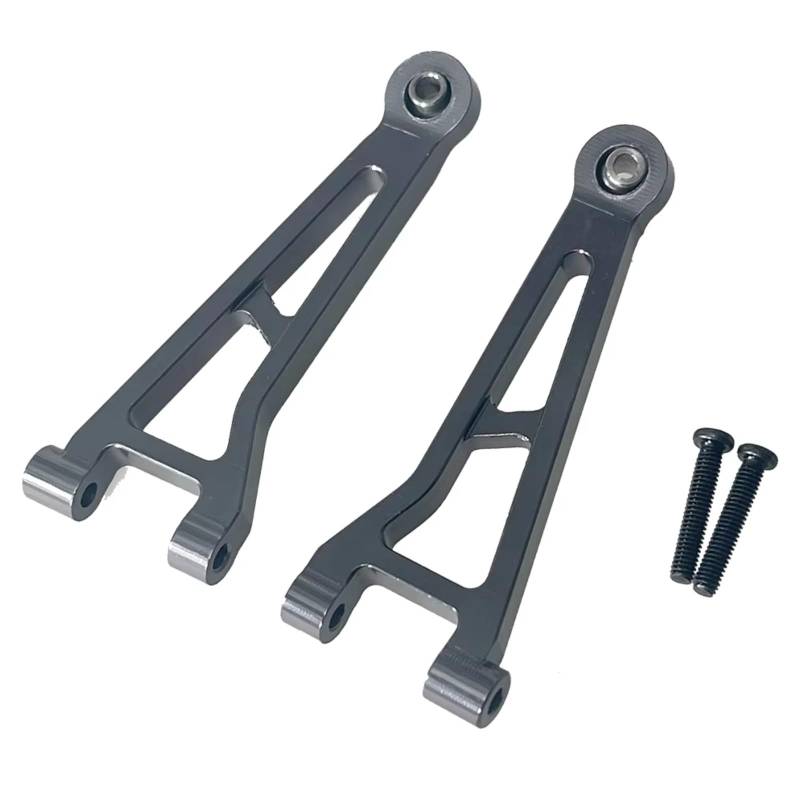 TOQPCZA RC Autoteile Für Hyper Go 1/14 14209 14210 H14B Fernbedienung RC Auto Upgrade Metall Teile Änderung Vorne Oben Für Schaukel Arm Upgrade Teile(Titanium) von TOQPCZA