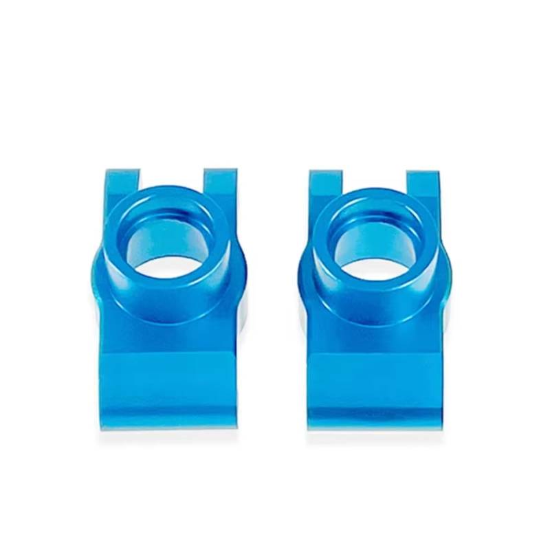 TOQPCZA RC Autoteile Für Jjrc Für Q130A Q130B Q141 16201 Q117A Q117B Q117C Q117D 1/16 High Speed ​​RC Auto Verbesserte Metallbeschläge Hinterachse Für Sitz Hinterrad(Blue) von TOQPCZA