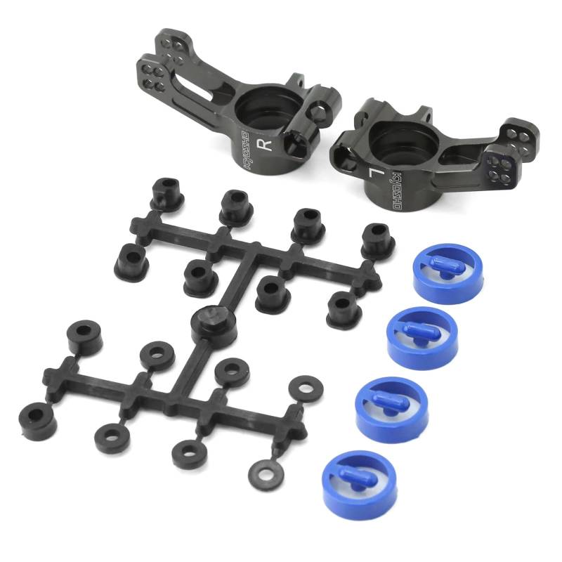 TOQPCZA RC Autoteile Für Kyosho MP10 1/8 RC Auto Upgrade Teile Zubehör 2 Stücke Metall Rear Hub Carrier Fernbedienung Upgrade Teile von TOQPCZA