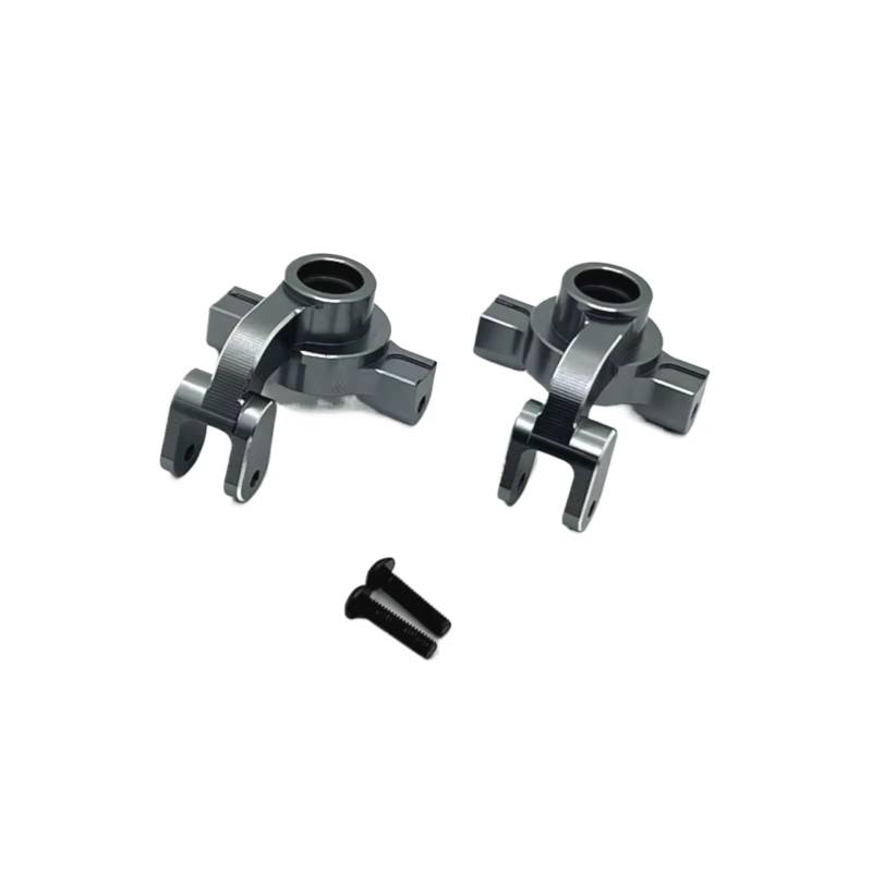 TOQPCZA RC Autoteile Für MJX 10208 1/10 Metall Lenkung Cup Lenkung RC Auto Upgrade Teile Zubehör Fernbedienung Auto Ersatz Teile(Gray) von TOQPCZA
