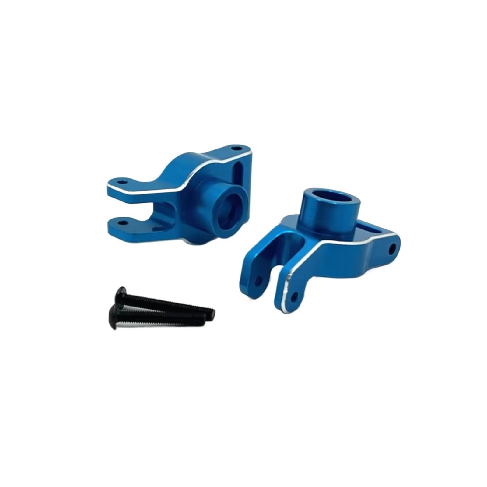 TOQPCZA RC Autoteile Für MJX 10208 1/10 Metall Rear Hub Carrier RC Auto Upgrade Teile Zubehör Fernbedienung Auto Ersatzteile(Blue) von TOQPCZA