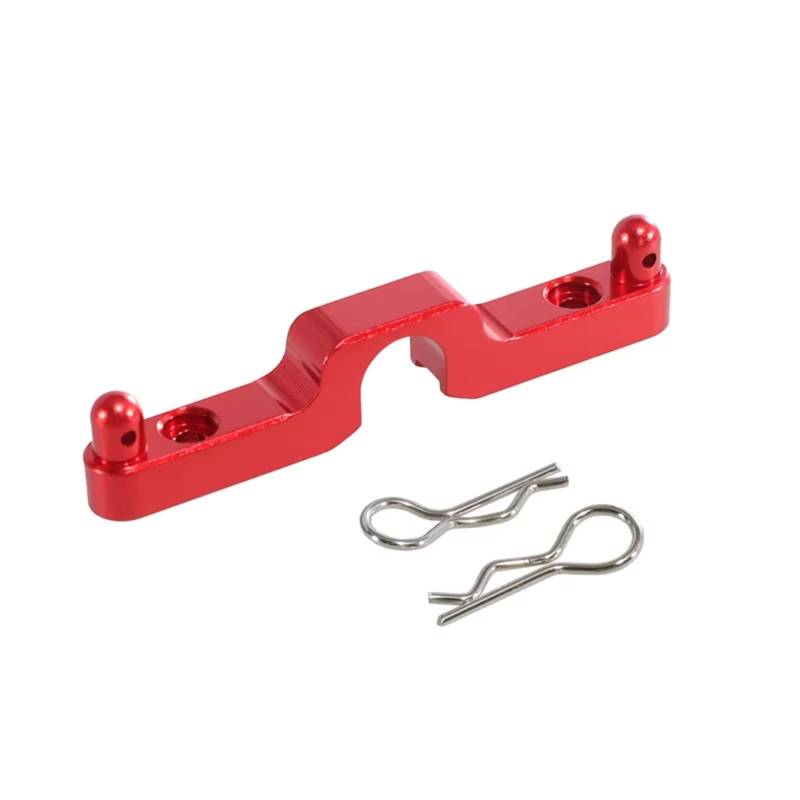 TOQPCZA RC Autoteile Für MJX Für Hyper Go 14301 14302 14303 1/14 RC Auto Metall Heckschale Säulenkörper Feste Säule Verbesserte Teile Und Zubehör(Red) von TOQPCZA