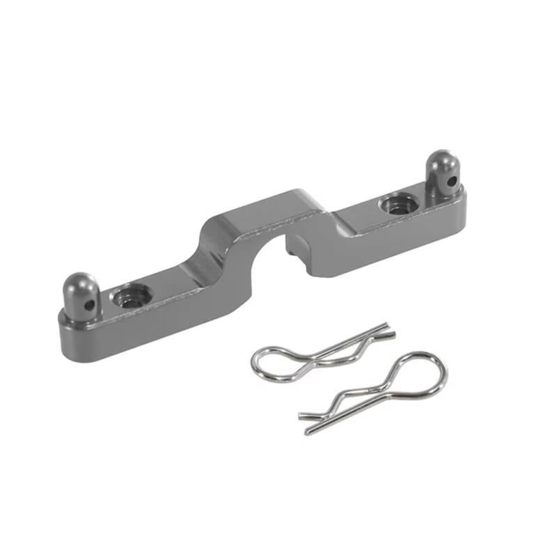 TOQPCZA RC Autoteile Für MJX Für Hyper Go 14301 14302 14303 1/14 RC Auto Metall Heckschale Säulenkörper Feste Säule Verbesserte Teile Und Zubehör(Titanium) von TOQPCZA