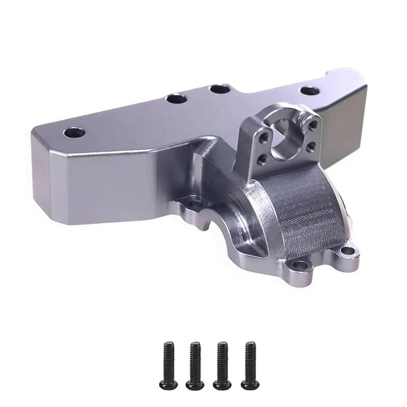 TOQPCZA RC Autoteile Für MJX Für Hyper Go Für 14210 14209 H14BM 1/14 RC Auto Verbesserte Metall Hinten UpperGearbox Abdeckungen Teile Zubehör(Metallic) von TOQPCZA